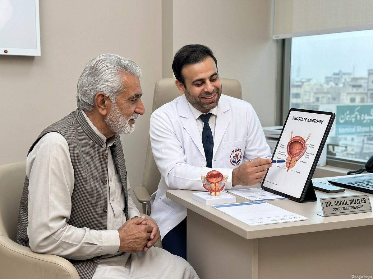 Enlarged Prostate (BPH) consultation with Dr. Abdul Mujeeb — 1