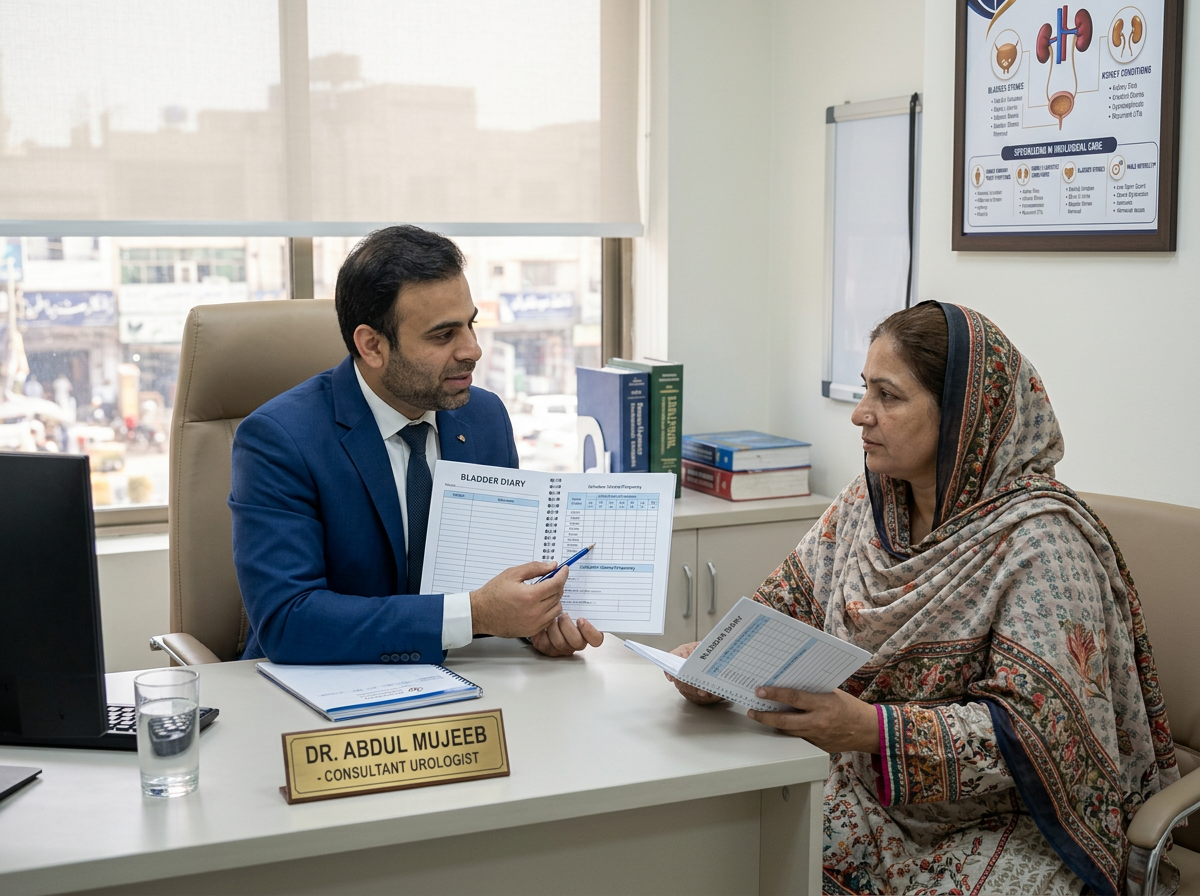 Urinary Incontinence consultation with Dr. Abdul Mujeeb — 2